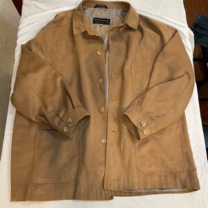 Mac Mor Private Collection Men's Brown Tan Suede Jacket